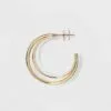 Metal Double Hoop Earrings - A New Day™ Gold -A New Day popular shop unnamed file 1084