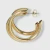 Multi Tube Hoop Earrings - A New Day™ Gold -A New Day popular shop unnamed file 1088