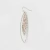 Multi Plated Filigree Drop Earrings - A New Day™ 2 Multi Plated Filigree Drop Earrings - A New Day™ -A New Day popular shop unnamed file 1110