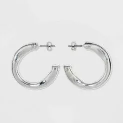 Wavy Hoop Earrings - A New Day™ Gold 9 Wavy Hoop Earrings - A New Day™ Gold -A New Day popular shop unnamed file 1153