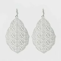 Filigree Drop Earrings - A New Day™ Silver -A New Day popular shop unnamed file 1197