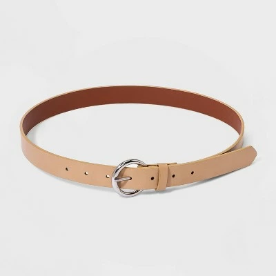 Women's Round Buckle Belt - A New Day™ Melon Ice 7 Women's Round Buckle Belt - A New Day™ Melon Ice - Image 5