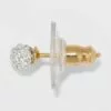 Gold Over Sterling Silver Stud Earring Set 3ct - A New Day™ Clear 2 Gold Over Sterling Silver Stud Earring Set 3ct - A New Day™ Clear -A New Day popular shop unnamed file 1240