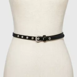 Women's Harness Belt with Metal Grommet - A New Day™ Cognac