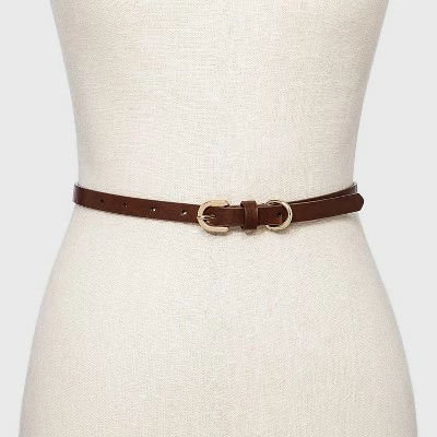 Women's Harness Belt with Metal Grommet - A New Day™ Cognac 4 Women's Harness Belt with Metal Grommet - A New Day™ Cognac - Image 2