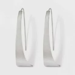 Hoop Earrings - A New Day™ Silver -A New Day popular shop unnamed file 1265