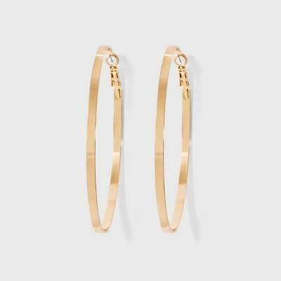 Hoop Earrings - A New Day™ Gold 7 Hoop Earrings - A New Day™ Gold - Image 5
