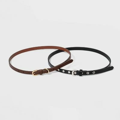 Women's Harness Belt with Metal Grommet - A New Day™ Cognac 10 Women's Harness Belt with Metal Grommet - A New Day™ Cognac - Image 8