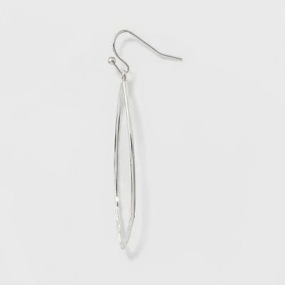 Drop Earrings - A New Day™ Silver 3 Drop Earrings - A New Day™ Silver