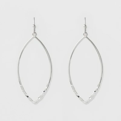 Drop Earrings - A New Day™ Silver 5 Drop Earrings - A New Day™ Silver - Image 3