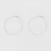 Thin Medium Hoop Earrings - A New Day™ Silver 2 Thin Medium Hoop Earrings - A New Day™ Silver -A New Day popular shop unnamed file 1368