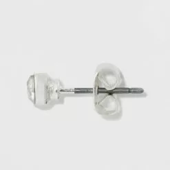 Stud Earring Set 3ct - A New Day™ Silver/Clear