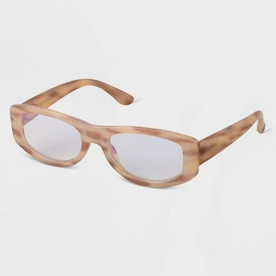 Women's Plastic Cateye Blue Light Filtering Glasses- A New Day™ 3 Women's Plastic Cateye Blue Light Filtering Glasses- A New Day™