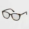 Women's Tortoise Shell Cateye Blue Light Filtering Glasses - A New Day™ Brown -A New Day popular shop unnamed file 1449