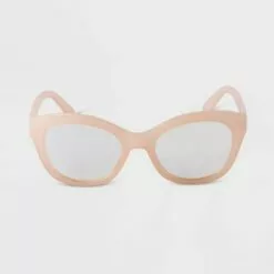 Women's Plastic Cateye Blue Light Filtering Glasses - A New Day™ -A New Day popular shop unnamed file 1455