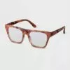 Women's Retro Blue Light Filtering Glasses - A New Day™ Tan/tortoise Shell 1 Women's Retro Blue Light Filtering Glasses - A New Day™ Tan/tortoise Shell -A New Day popular shop unnamed file 1473