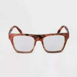 Women's Retro Blue Light Filtering Glasses - A New Day™ Tan/tortoise Shell 11 Women's Retro Blue Light Filtering Glasses - A New Day™ Tan/tortoise Shell -A New Day popular shop unnamed file 1477