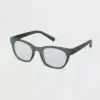 Women's Plastic Square Blue Light Filtering Glasses - A New Day™ Dark Green -A New Day popular shop unnamed file 1496