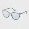 Women's Marble Print Cateye Blue Light Filtering Reading Glasses - A New Day™ Blue -A New Day popular shop unnamed file 1500