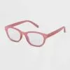 Women's Plastic Square Blue Light Filtering Glasses - A New Day™ Clear -A New Day popular shop unnamed file 1536