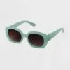 Women's Plastic Retro Oval Sunglasses - A New Day™ Ivory -A New Day popular shop unnamed file 1564