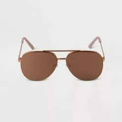 Women's Mirrored Aviator Sunglasses - A New Day™ Rose Gold 7 Women's Mirrored Aviator Sunglasses - A New Day™ Rose Gold -A New Day popular shop unnamed file 1572