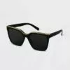 Women's Plastic Square Sunglasses - A New Day™ Black -A New Day popular shop unnamed file 1585