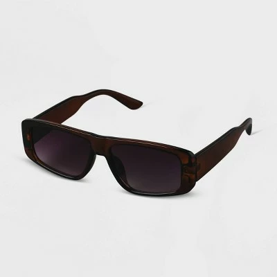 Women's Narrow Shield Sunglasses - A New Day™ Purple 3 Women's Narrow Shield Sunglasses - A New Day™ Purple