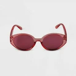 Women's Crystal Oval Sunglasses - A New Day™ Blue/tortoise Shell -A New Day popular shop unnamed file 1637