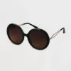 Women's Oversized Round Sunglasses - A New Day™ Black -A New Day popular shop unnamed file 1646