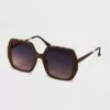 Women's Oversized Square Sunglasses - A New Day™ Brown -A New Day popular shop unnamed file 1648