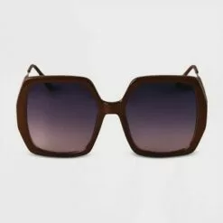 Women's Oversized Square Sunglasses - A New Day™ Brown -A New Day popular shop unnamed file 1650