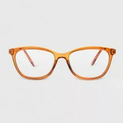 Women's Blue Light Filtering Butterfly Glasses - A New Day™ Peach Orange -A New Day popular shop unnamed file 1658