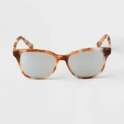 Women's Tortoise Print Square Blue Light Filtering Acetate Reading Glasses - A New Day™ Pink -A New Day popular shop unnamed file 1663