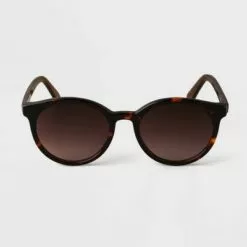 Women's Tortoise Print Acetate Round Sunglasses - A New Day™ -A New Day popular shop unnamed file 1683