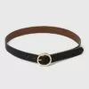 Women's Oval Tapered Center Bar Reversible Belt - A New Day™ Cognac/Black -A New Day popular shop unnamed file 170