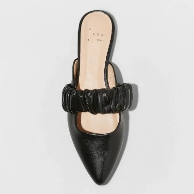 Women's Celeste Mules - A New Day™ Black 4 Women's Celeste Mules - A New Day™ Black - Image 2