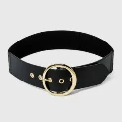 Women's Round Buckle Belt - A New Day™ Black 10 Women's Round Buckle Belt - A New Day™ Black -A New Day popular shop unnamed file 195