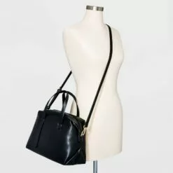 Soft Satchel Handbag - A New Day™ Off White