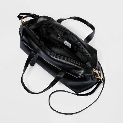 Soft Satchel Handbag - A New Day™ Off White 4 Soft Satchel Handbag - A New Day™ Off White - Image 2