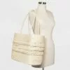 Straw Tote Handbag - A New Day™ Light Beige -A New Day popular shop unnamed file 2063