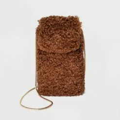 Party Phone Crossbody Bag - A New Day™ Metallic Gray/crosshatch -A New Day popular shop unnamed file 2075