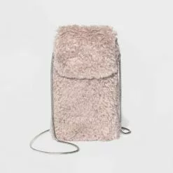 Party Phone Crossbody Bag - A New Day™ Metallic Gray/crosshatch -A New Day popular shop unnamed file 2080