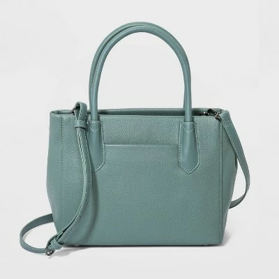 Satchel Handbag - A New Day™ Taupe 5 Satchel Handbag - A New Day™ Taupe - Image 3