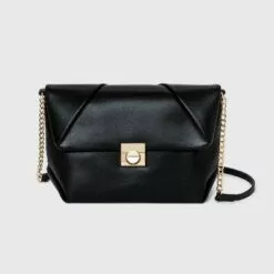 Snap Closure Crossbody Bag - A New Day™ Black -A New Day popular shop unnamed file 2174