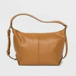 Zip Closure Square Crossbody Bag - A New Day™ Caramel -A New Day popular shop unnamed file 2243