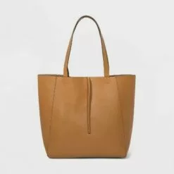 Small Reversible Tote Handbag - A New Day™ Black/brown -A New Day popular shop unnamed file 2250