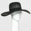 Women's Open Weave Wide Brim Straw Hat - A New Day™ Black -A New Day popular shop unnamed file 2282