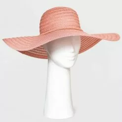 Women's Wide Brim Straw Hat - A New Day™ Black -A New Day popular shop unnamed file 2291