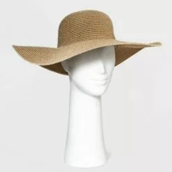 Women's Wide Brim Straw Hat - A New Day™ Natural/brown 9 Women's Wide Brim Straw Hat - A New Day™ Natural/brown -A New Day popular shop unnamed file 2295